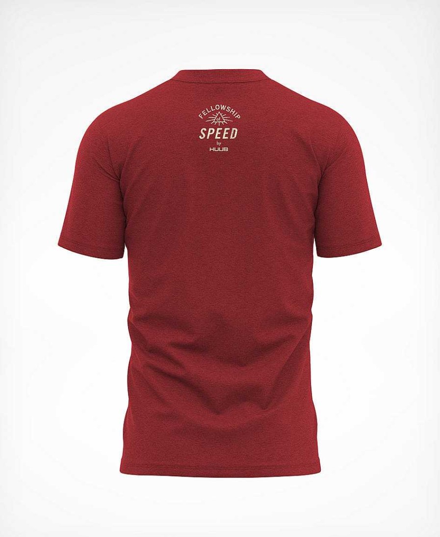 Herren HUUB Freizeit | Fellowship Of Speed T-Shirt - Rote Erde