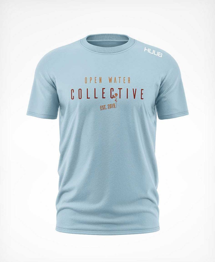 Herren HUUB Freizeit | Open Water Collective T-Shirt – Himmelblau