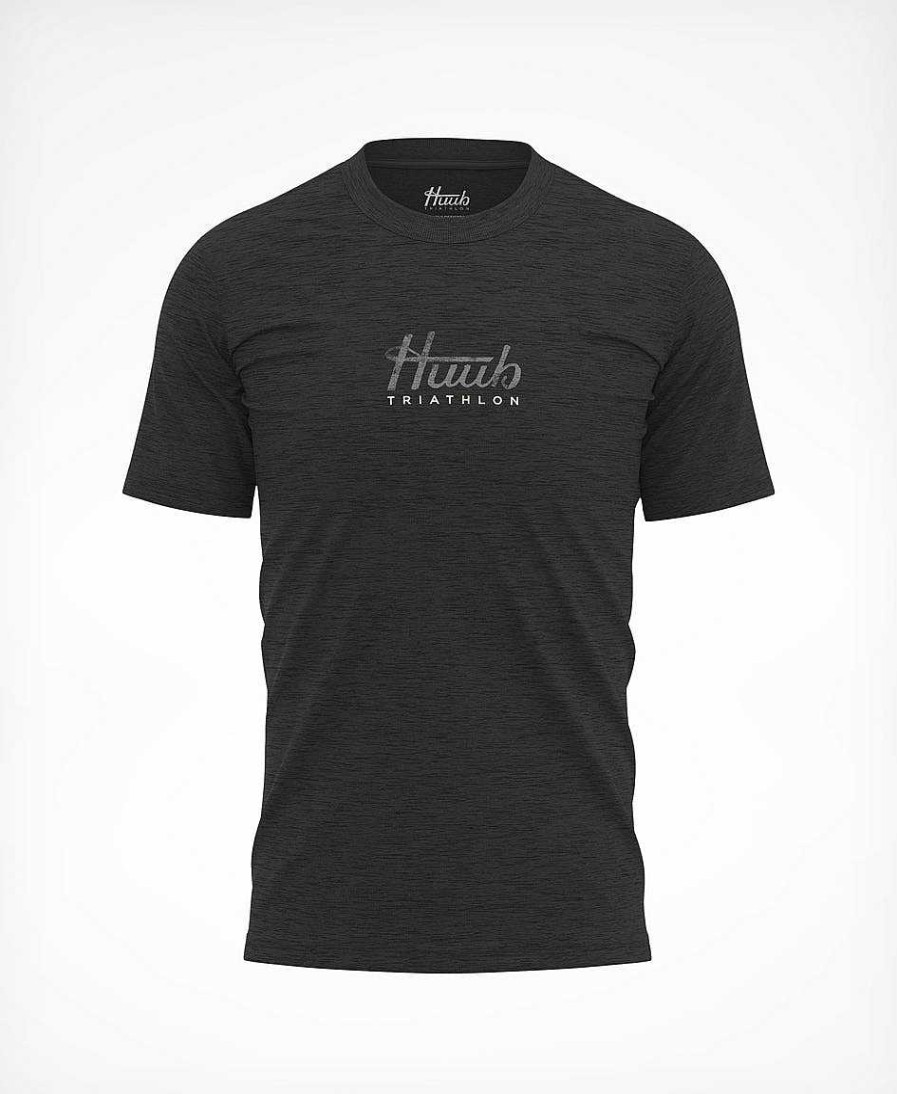 Herren HUUB Freizeit | Racing On Empty T-Shirt Anthrazit