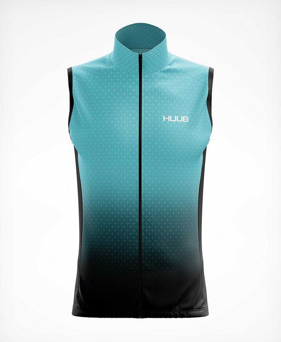 Damen HUUB Jacken | Althea Fahrradweste Schwarz/Teal – Damen