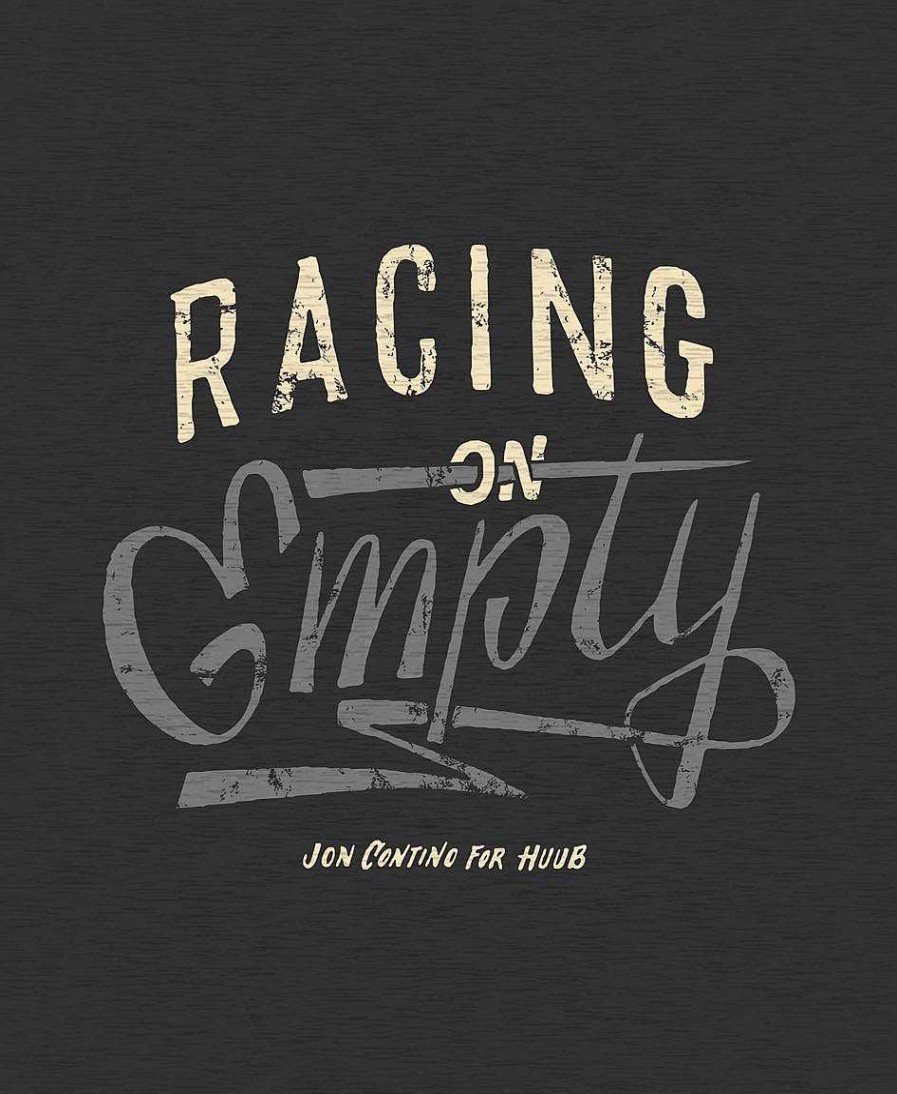 Herren HUUB Freizeit | Racing On Empty T-Shirt Anthrazit