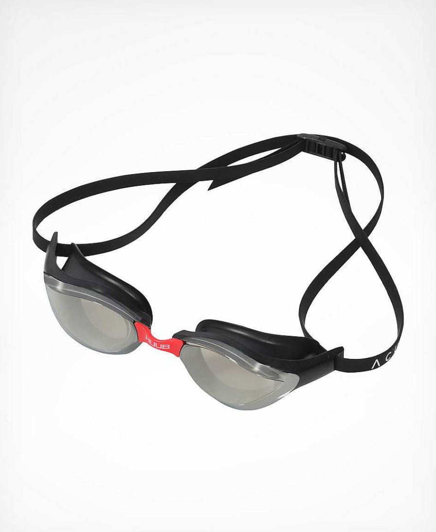 Herren HUUB Brillen | Brownlee Acute Schwimmbrille – Schwarz/Klar