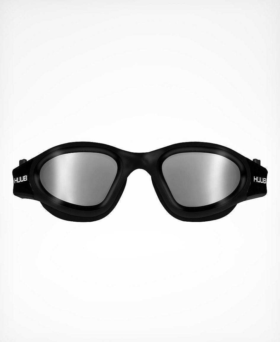 Herren HUUB Brillen | Aphotic Schwimmbrille – Schwarz Verspiegelt