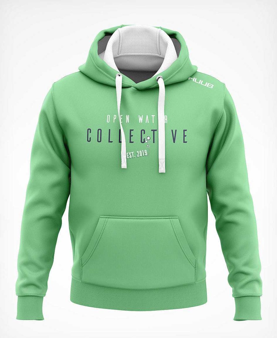 Herren HUUB Freizeit | Open Water Collective Kapuzenpullover – Peapod Green