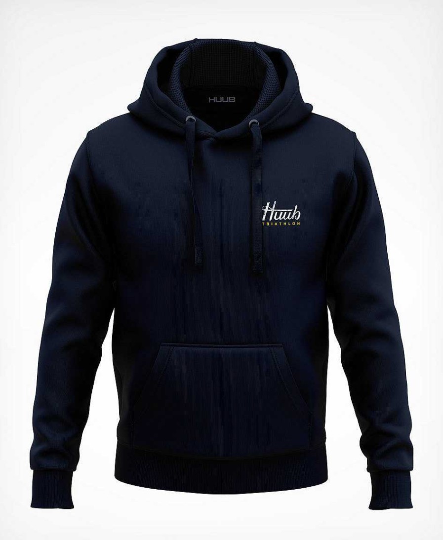 Herren HUUB Freizeit | Niederlandischer Neopren-Kapuzenpullover, Marineblau