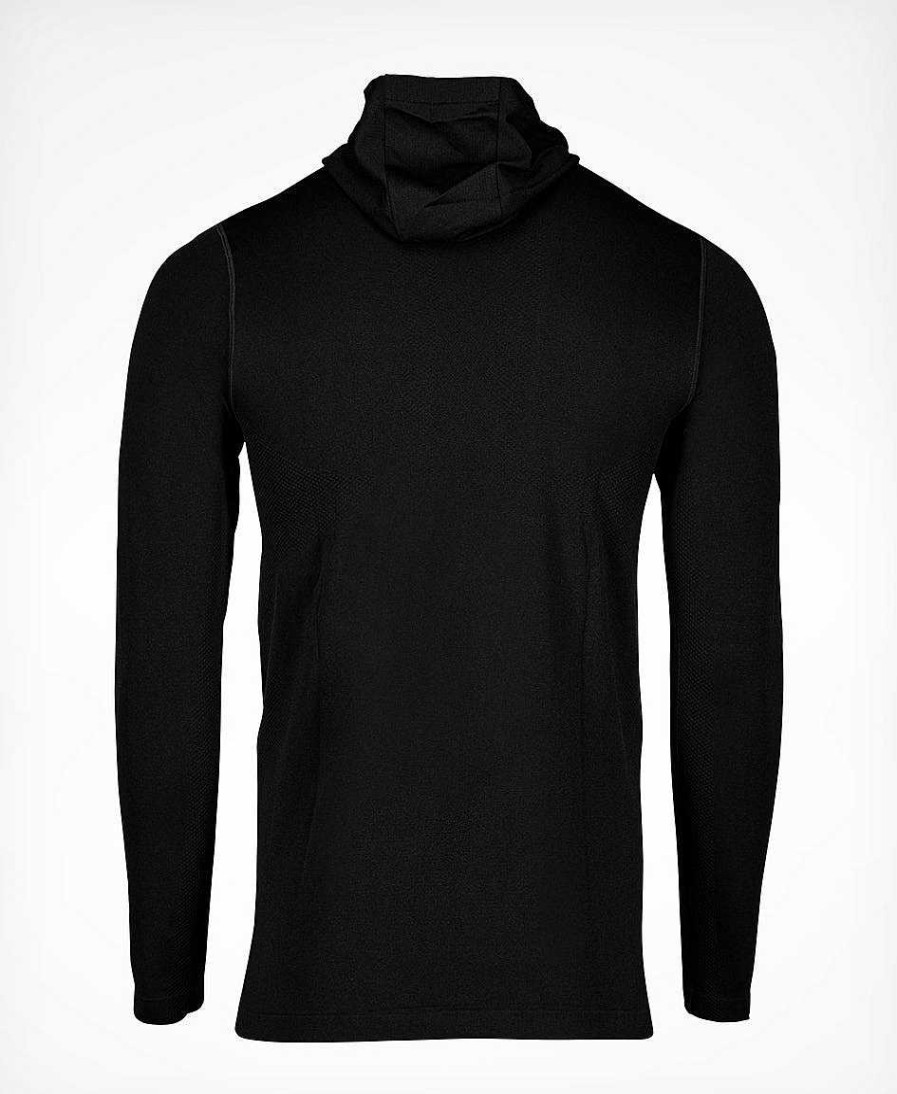 Herren HUUB Training | Nahtloser Trainings-Hoodie Schwarz – Herren