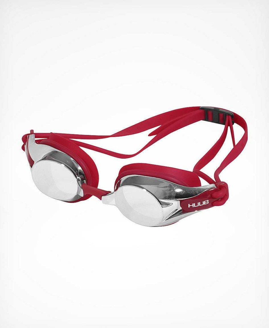 Herren HUUB Brillen | Varga Ii Rennbrille – Rot/Verspiegelt