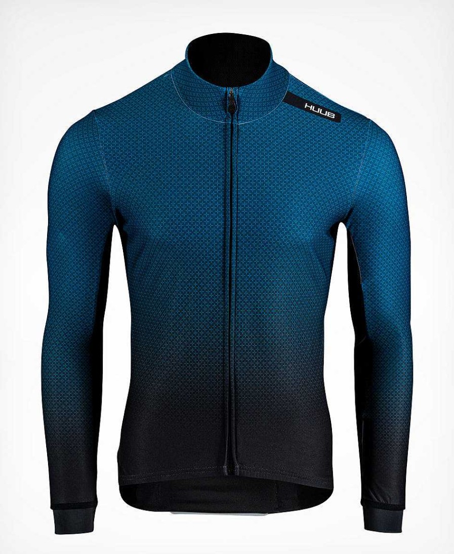 Herren HUUB Jacken | Core 4 Langarm-Thermotrikot Teal – Herren