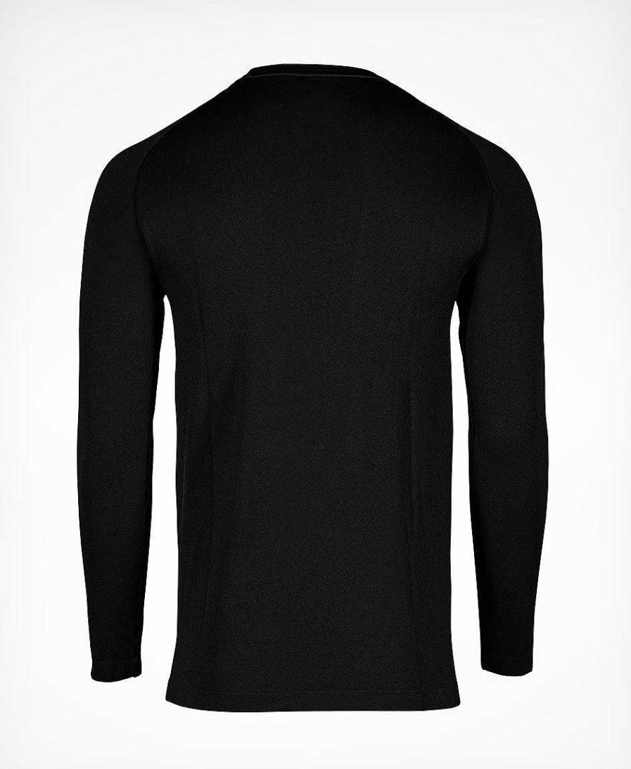 Herren HUUB Training | Nahtloses Langarmshirt Schwarz – Herren