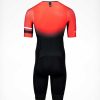 Herren HUUB Triathlonanzüge | Brownlee Club Aero Tri Suit Rot – Herren